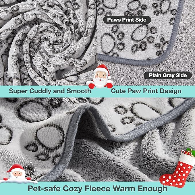 Stuffed Premium Soft Dog Couch Blanket, - Image 4