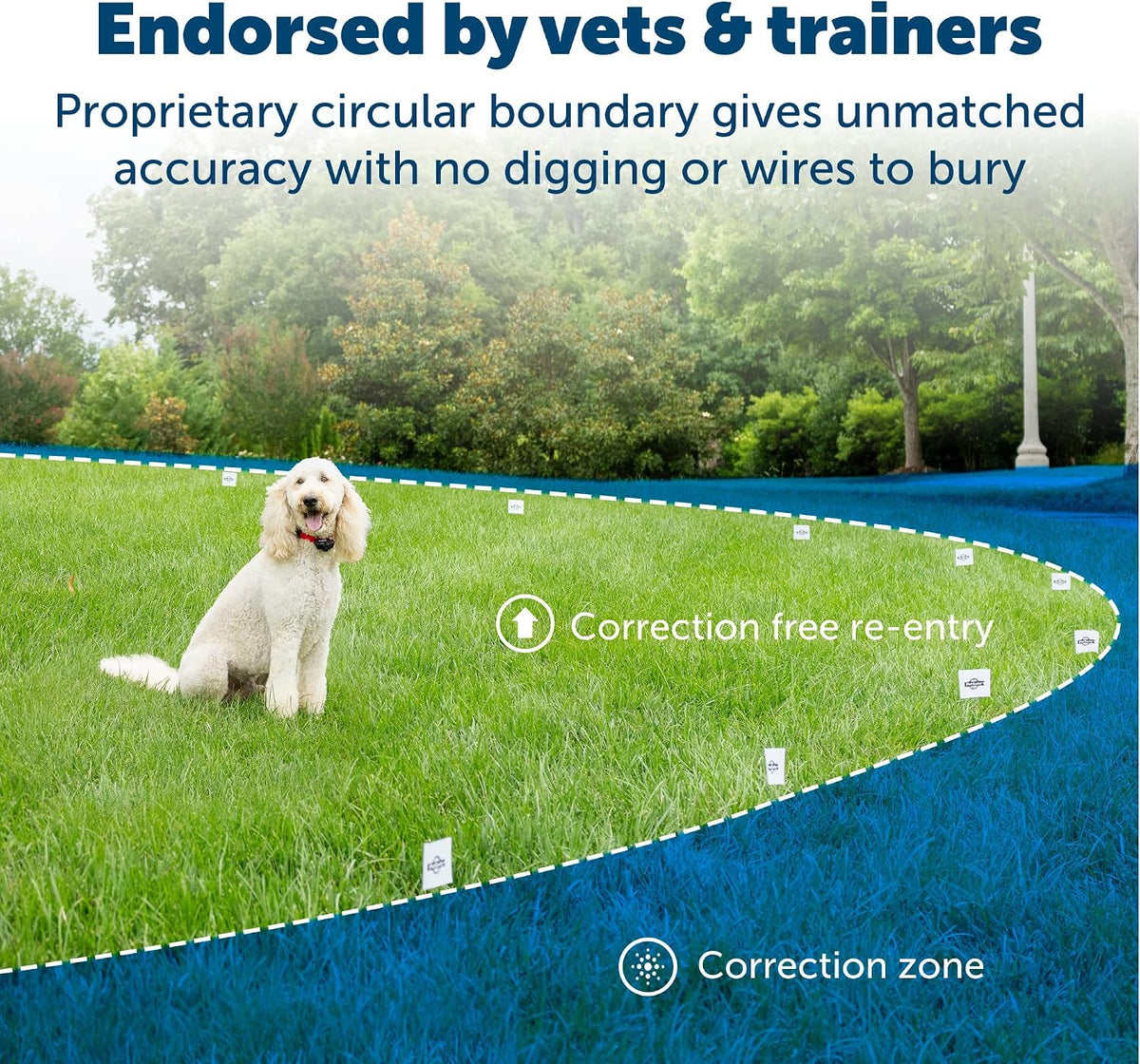 PetSafe Wireless Pet Containment System with 2 Replacement Collar Batteries