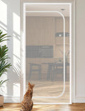 BFNN Cat Proof Screen Door, Extra Tall Mesh Gate, Fit 32'' x 80'' Door, D