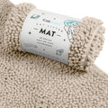 CatGuru Cat Litter Mat, Medium, Extra Large, XXL, Waterproof Litter Box Mat, Non Slip Kitty Litter Mat, Machine Washable Litter Trapping Mat, Soft Litter Tray, Cat Stuff (Medium, Sand/Heavy-Duty)