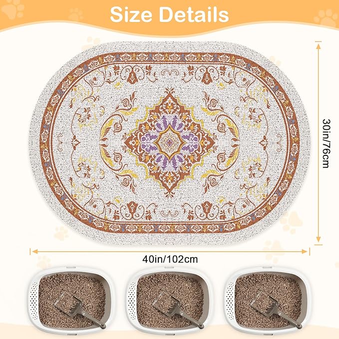 Bienbee Cat Litter Mat, Urine and Water Proof - Image 6