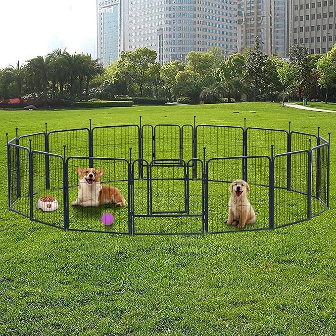 Dog Playpen, Portable Outdoor Dog Fence, Dog Playpen - Image 6