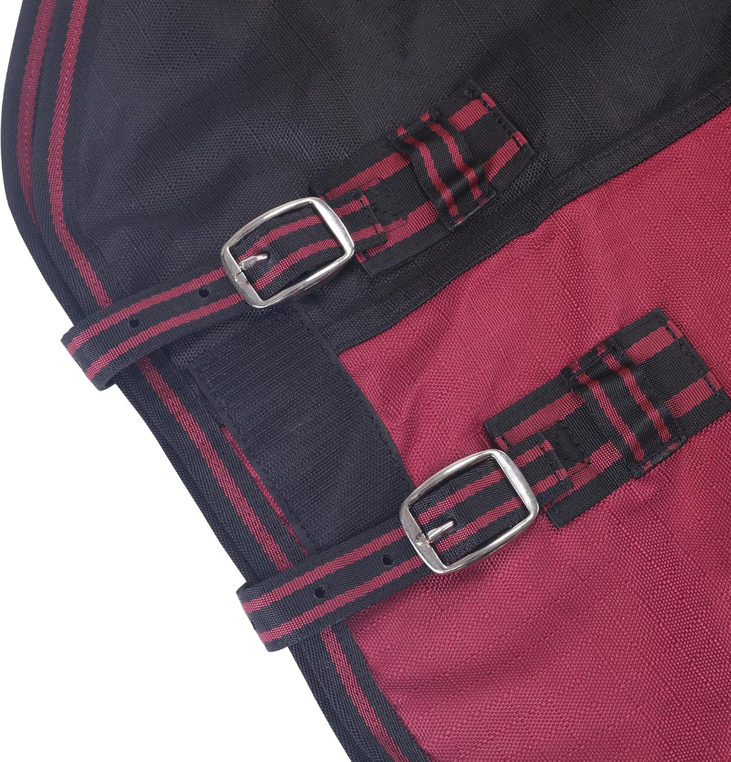 LEAFOREST 1200D Horse Turnout Blanket Waterproof 200g Fill Winter Cold Wet