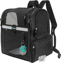 PetAmi Dog Backpack Carrier for Small Large Cat, Ventilated Pet Hiking Backpack by PetAmi