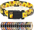 Dog Collar for Boys & Girls, Adjustable Soft Pattern Pet Collar by Seyezo