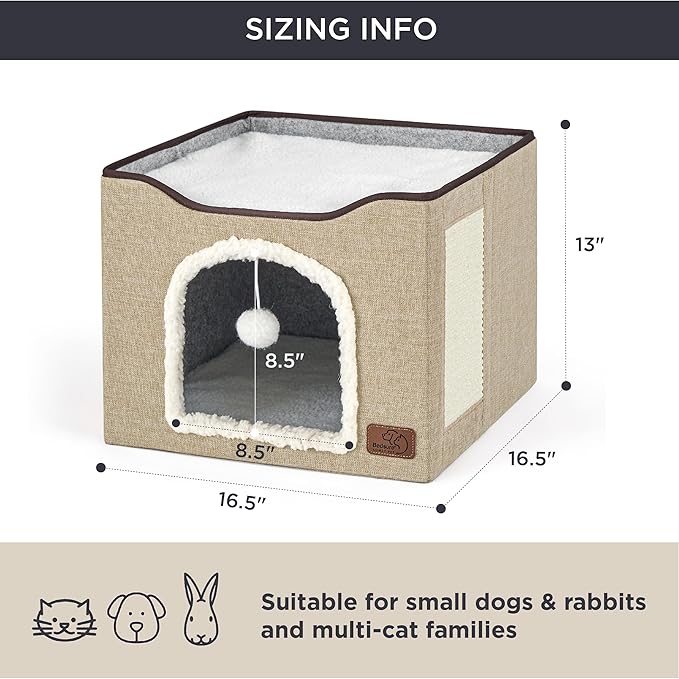 Bedsure Cat Beds for Indoor Cats - Image 6