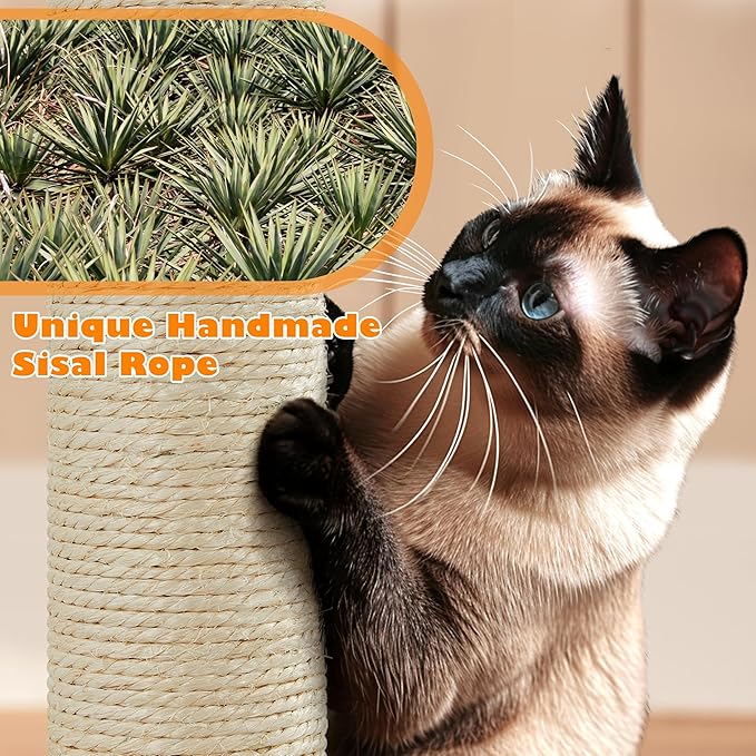 Topeakmart Cat Tower for Indoor Cats, Cat Activity Center - Image 8