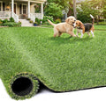 Artificial Grass Rug Indoor Outdoor, 6 x 10FT Faux Grass Turf by JOCOEVOL