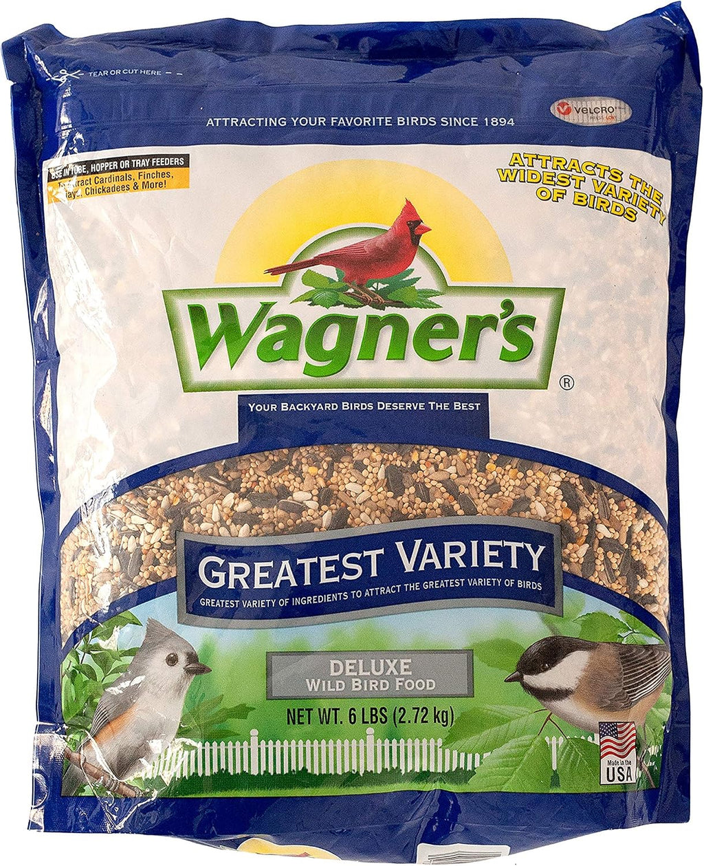 Wagner's 62059 Greatest Variety Blend Wild Bird Food, 16-Pound Bag