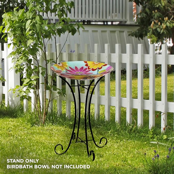 Alpine Corporation 18" Outdoor Birdbath Bowl Topper - Image 2