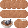 Mifoci 12 Pcs Pigeon Nest Pads, 8.3" Coconut Fiber Bird Breeding Mats