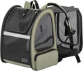 Petsfit Expandable Cat Backpack Carrier for Cats and Small Dogs, 18 lb