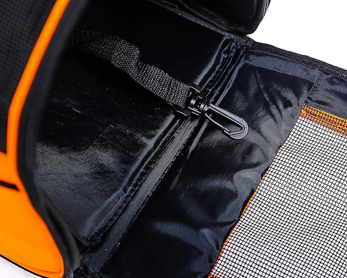 Pawer 18” x 10” x 10”Soft-Sided Foldable Airline Approved Pet Carrier - Image 8