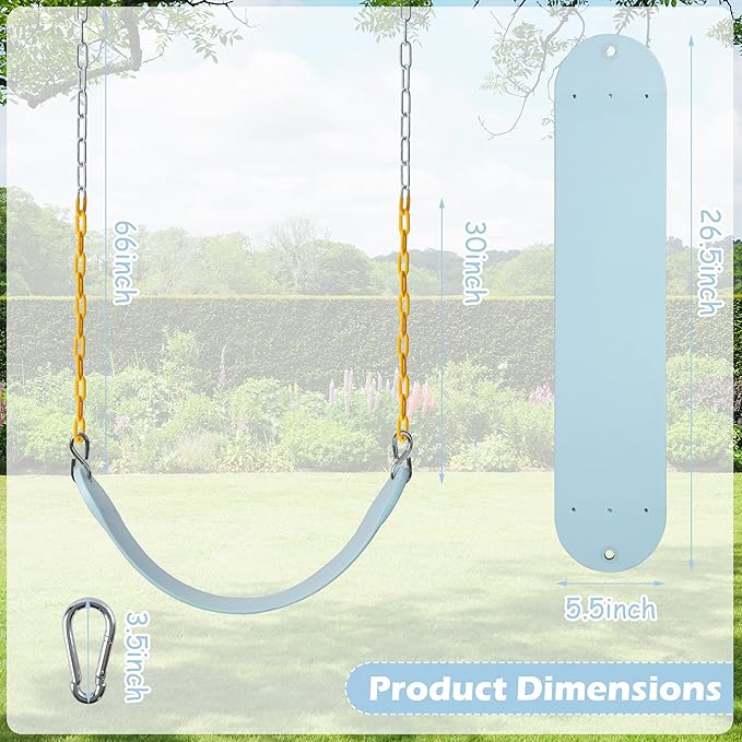 Sunnyglade 8PCS Swings Seats Heavy Duty - Image 5