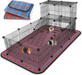 FHTONGE Extra Large Guinea Pig Cage Loft with 2 Waterproof Bedding