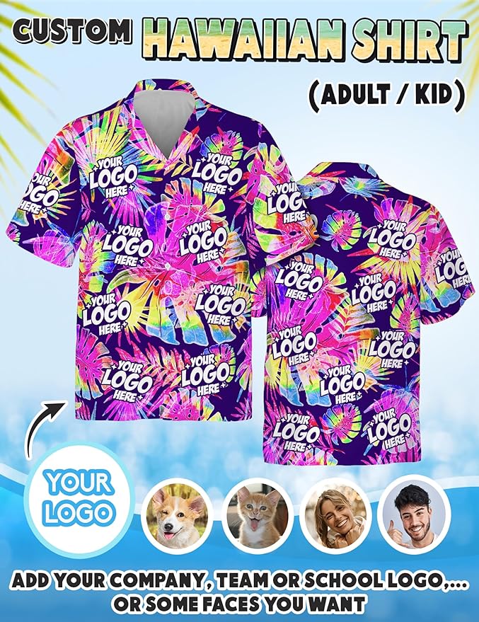 Custom Hawaiian Shirt with Face Photo Picture - Image 4