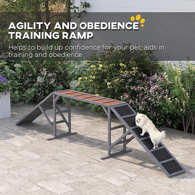 PawHut Wooden Dog Agility Equipment - Image 3