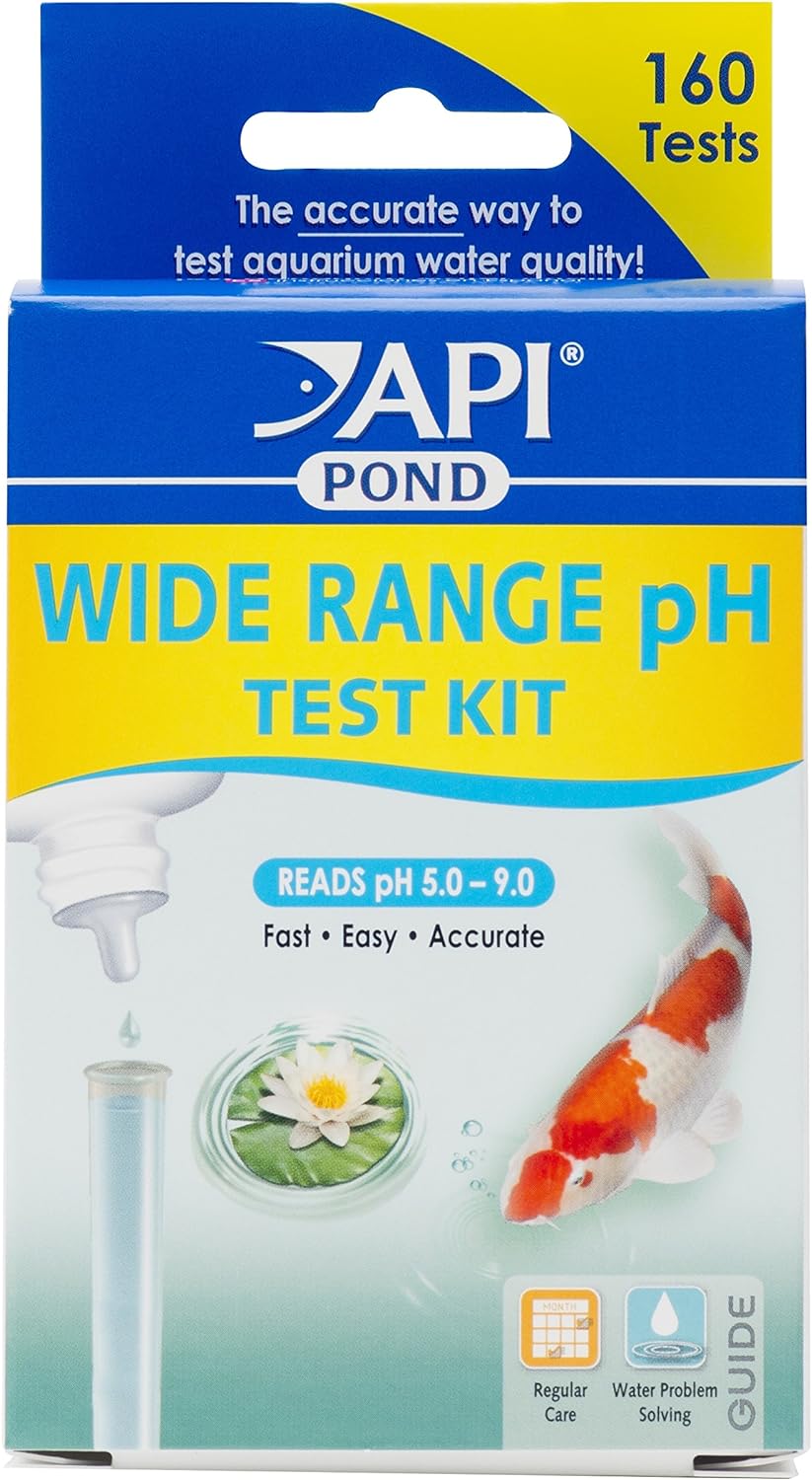 API POND 5 IN 1 POND TEST STRIPS Pond Water Test Strips 25-Count