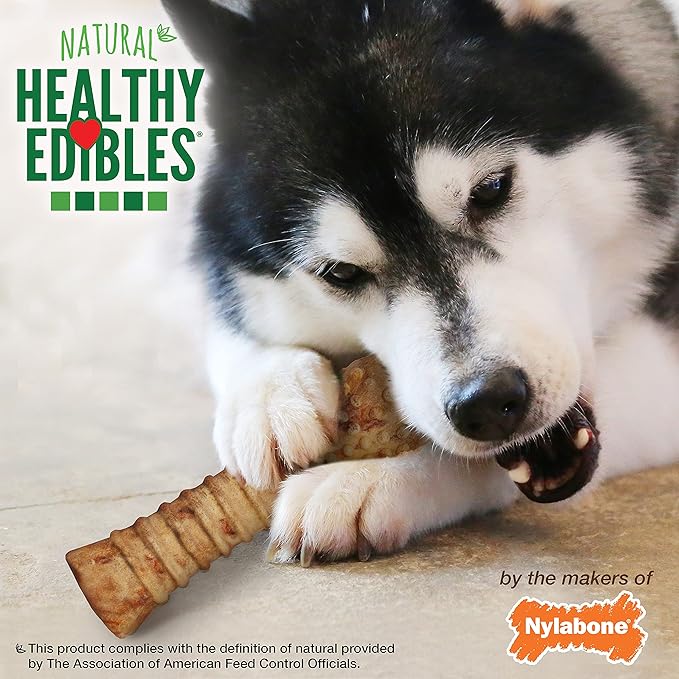 Nylabone Healthy Edibles Natural Dog Chews, Long Lasting Bones - Image 6