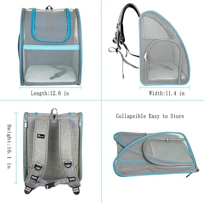 Pet Carrier Backpack, Ventilated and Breathable - Image 3