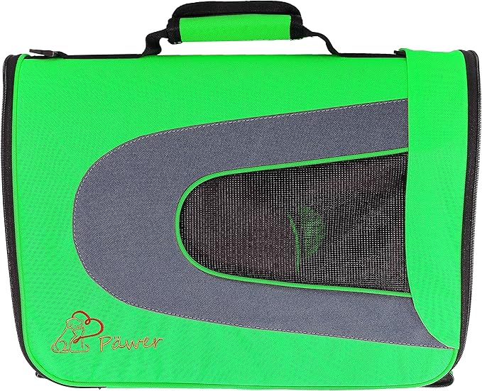 Pawer 18” x 11”x 11” Soft-Sided Foldable Airline Approved Pet Carrier - Image 3