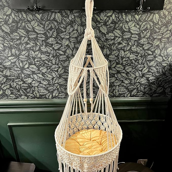 Macrame Cat Hammock - Image 2
