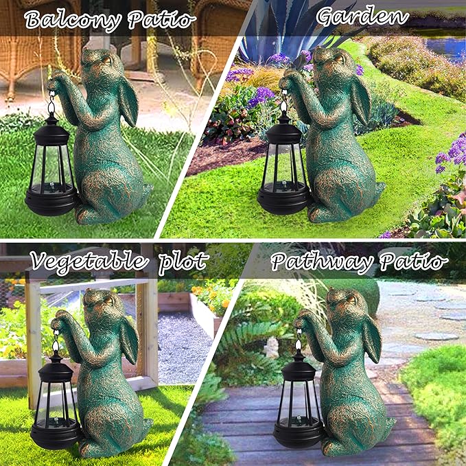 Rabbit Garden Statue Outdoor Décor - Image 9